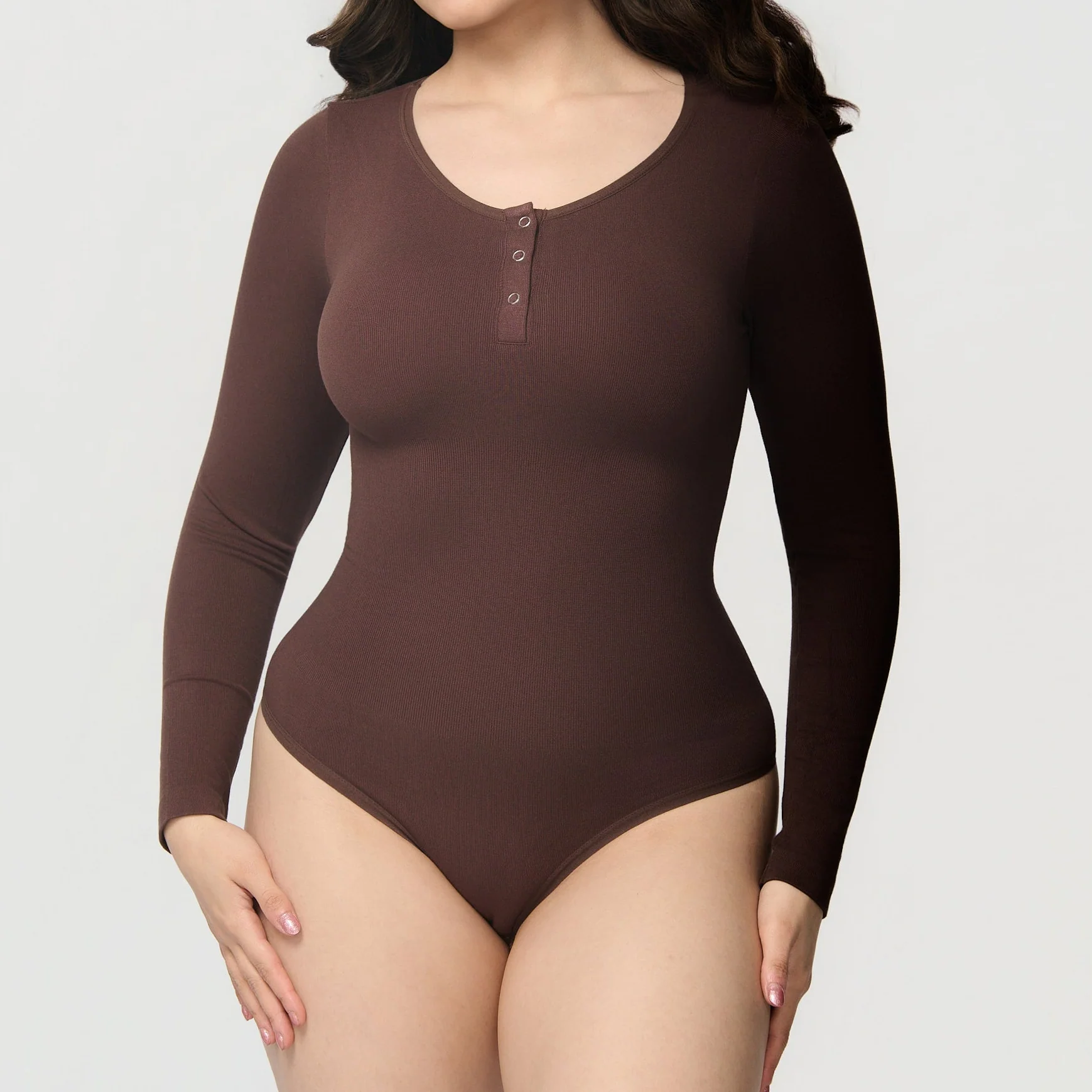 Shaping body med lange ermer - Image 12
