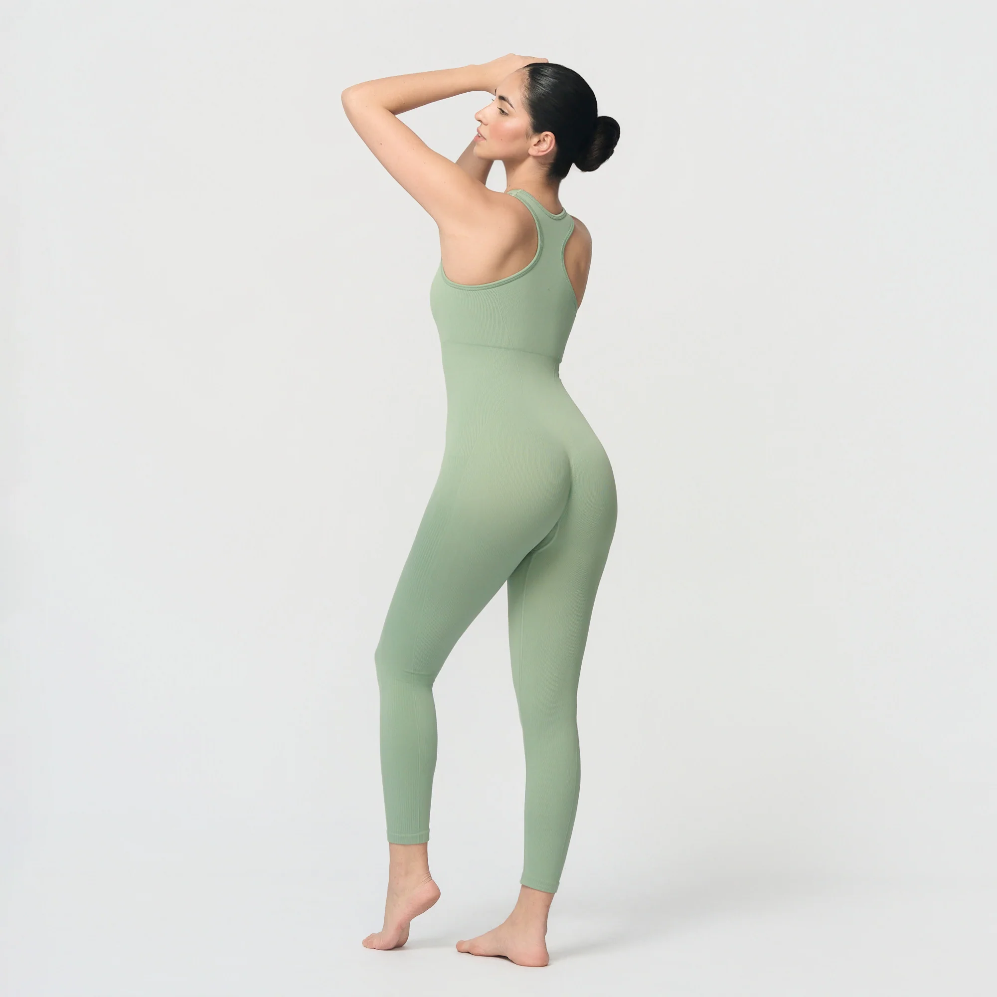 Shaping jumpsuit med glidelås - Image 3