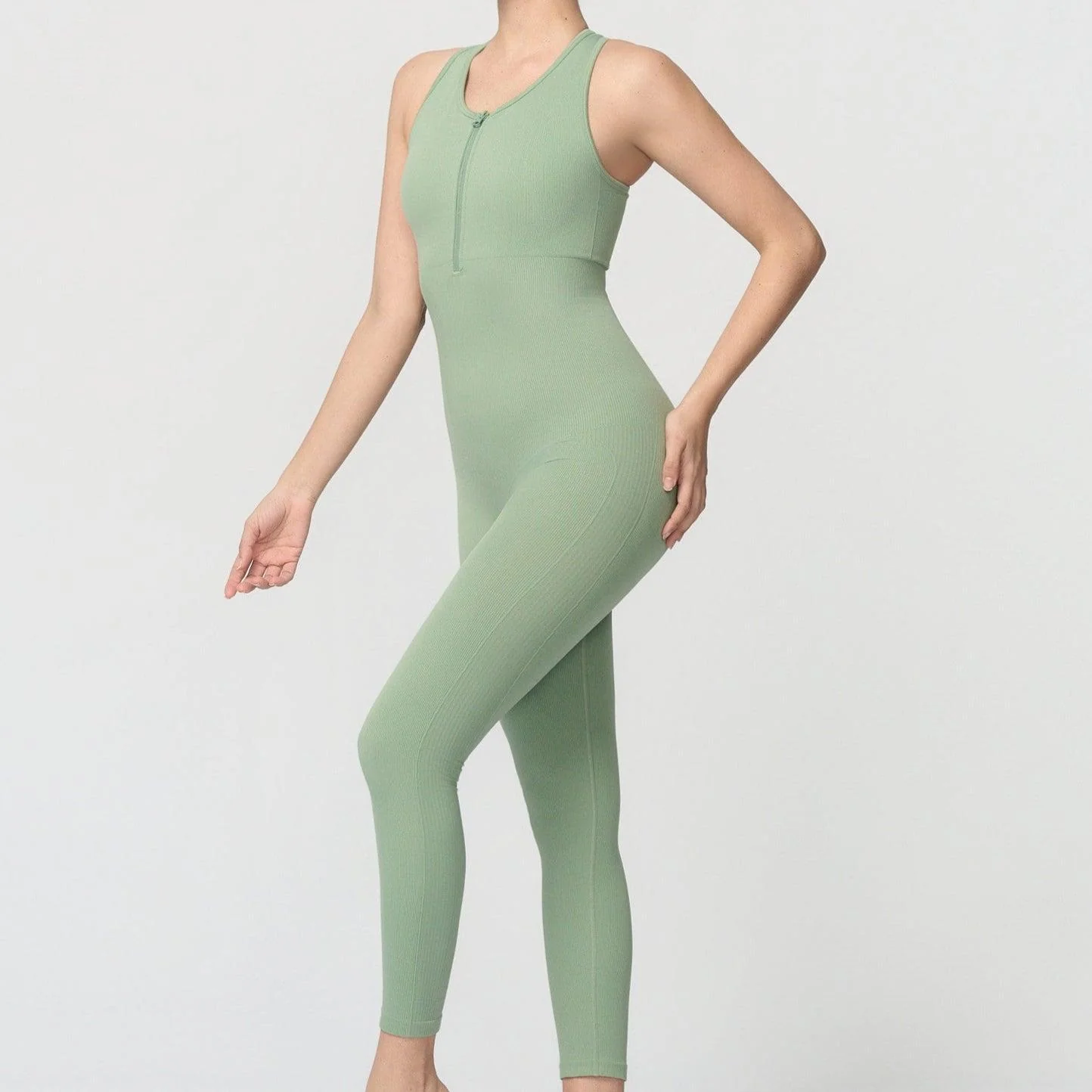 Shaping jumpsuit med glidelås - Image 4