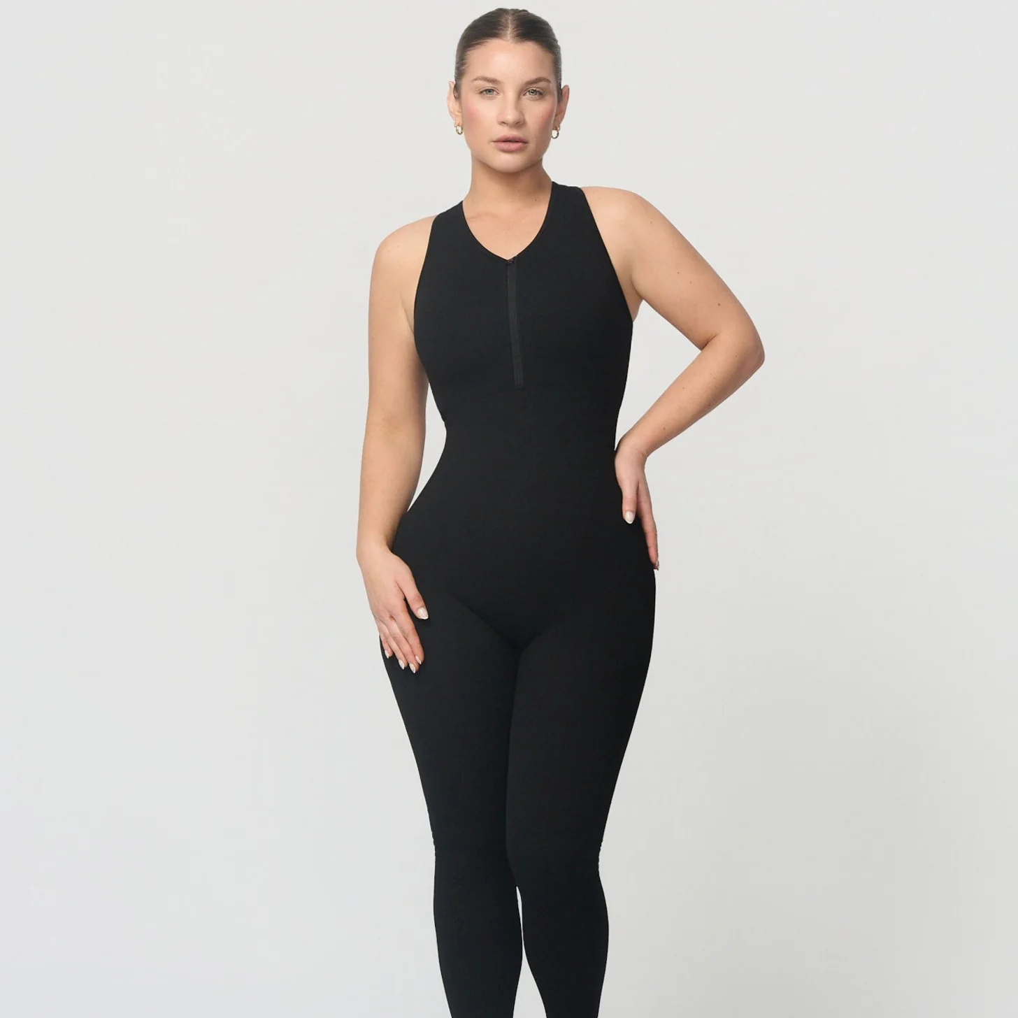Shaping jumpsuit med glidelås - Image 6