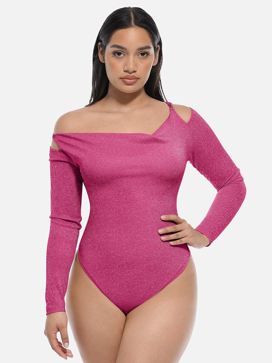 Shapingbody med drapert utringning - Image 14