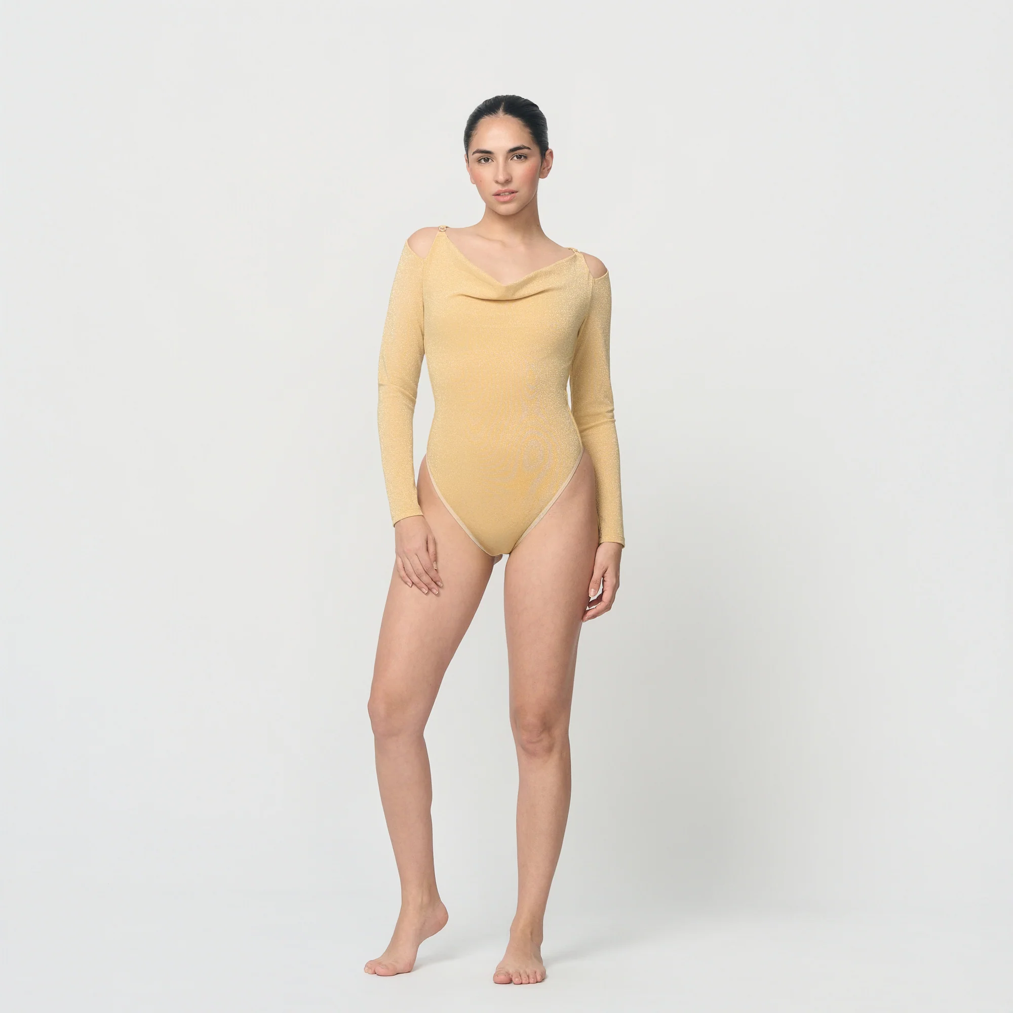 Shapingbody med drapert utringning - Image 15