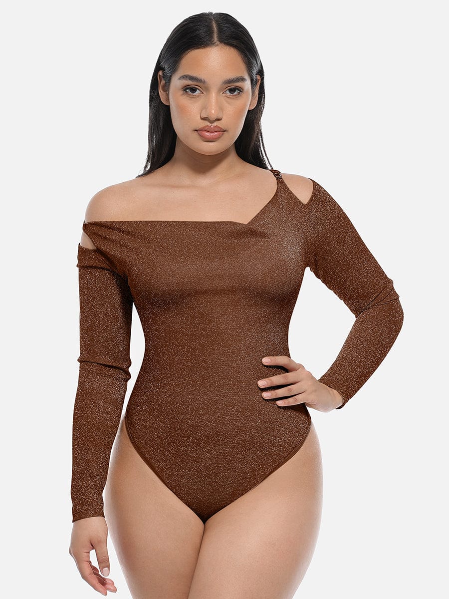 Shapingbody med drapert utringning - Image 6