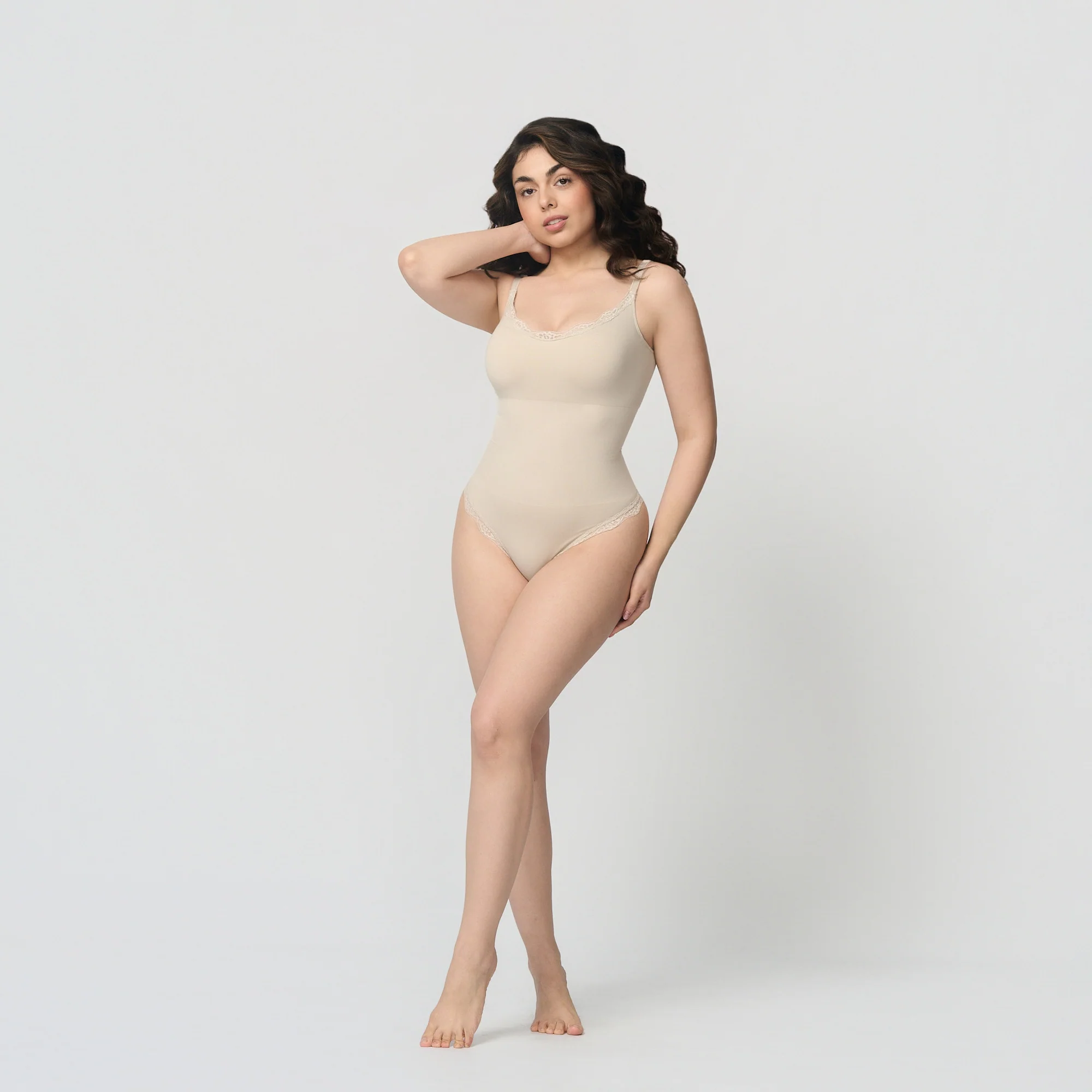 Sømløs blondebody - Image 8