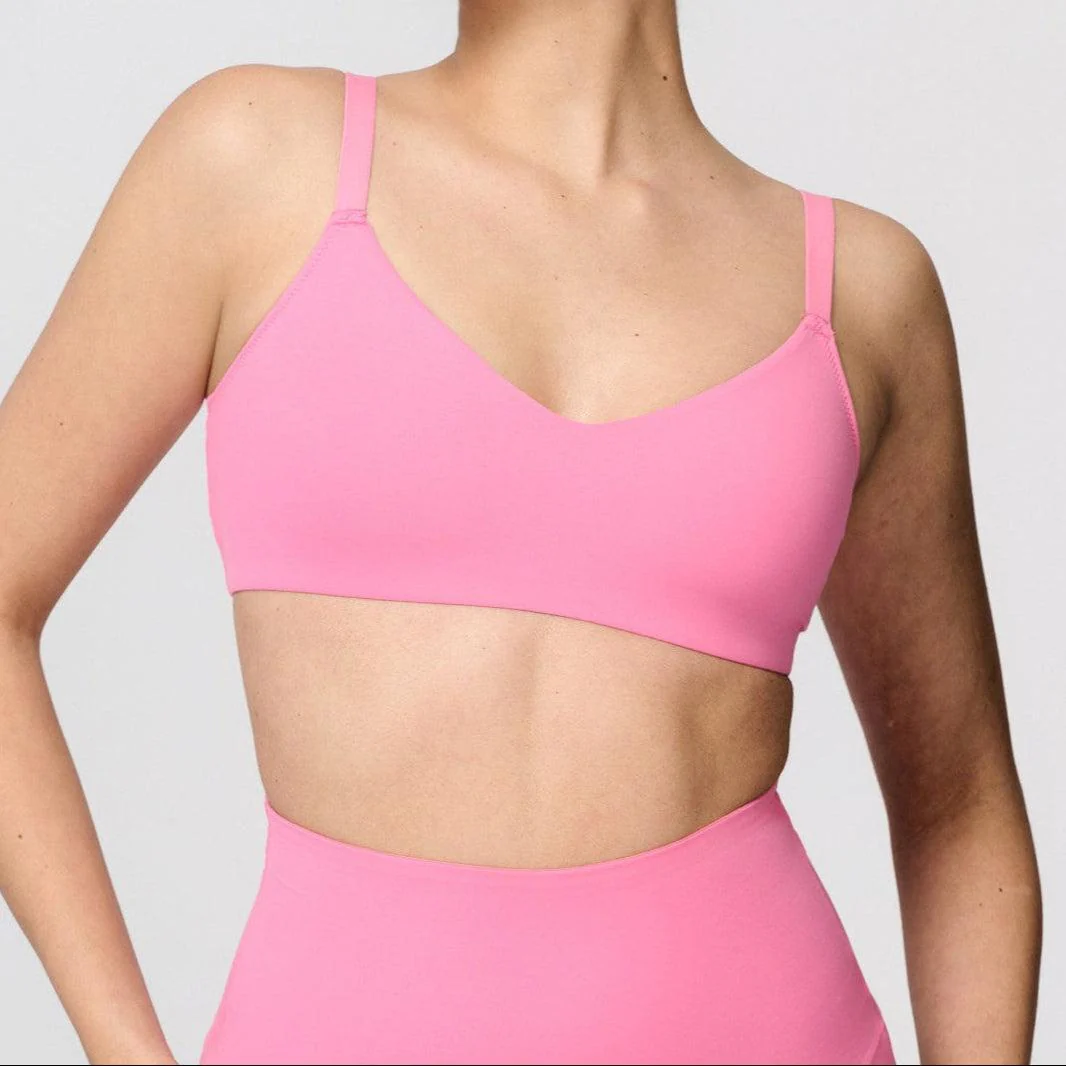 Sømløs bralette med V-utringning - Image 12