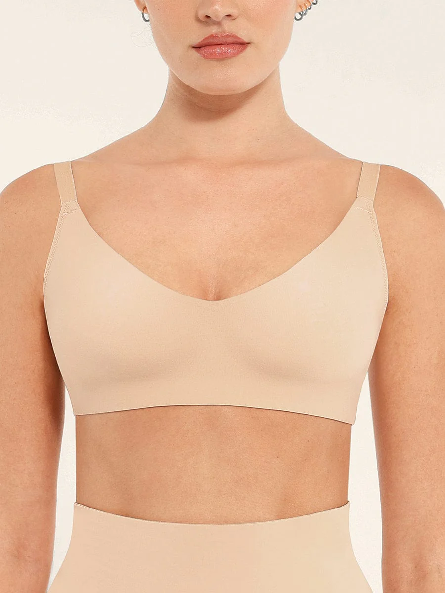 Sømløs bralette med V-utringning - Image 21