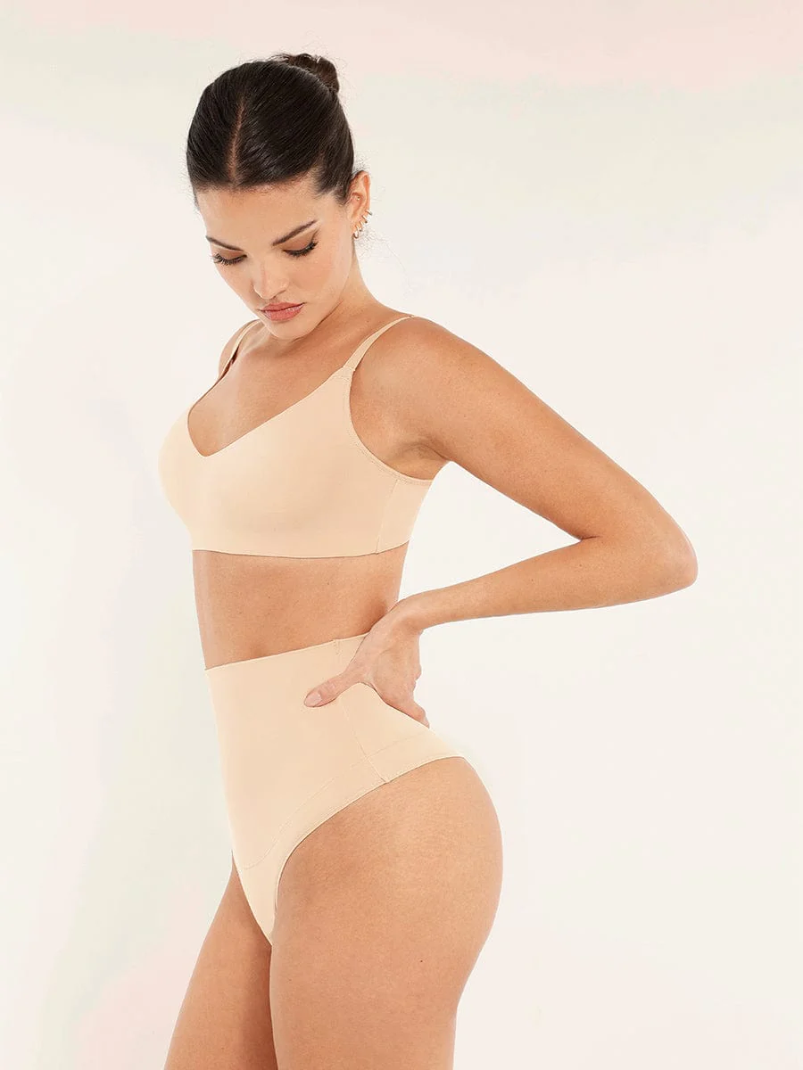 Sømløs bralette med V-utringning - Image 23