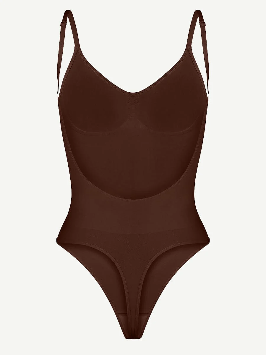 Sømløs shapingbody med åpen rygg - Image 7