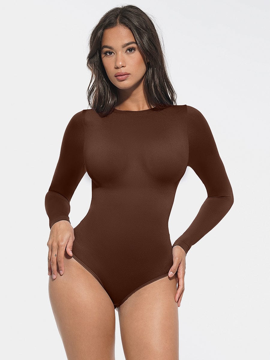 Sømløs shapingbody med rund hals - Image 6