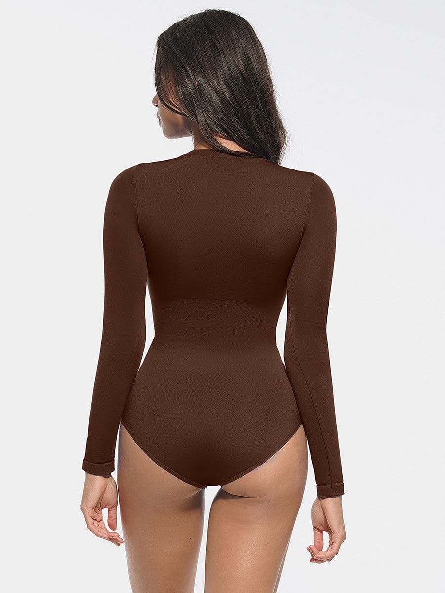 Sømløs shapingbody med rund hals - Image 7