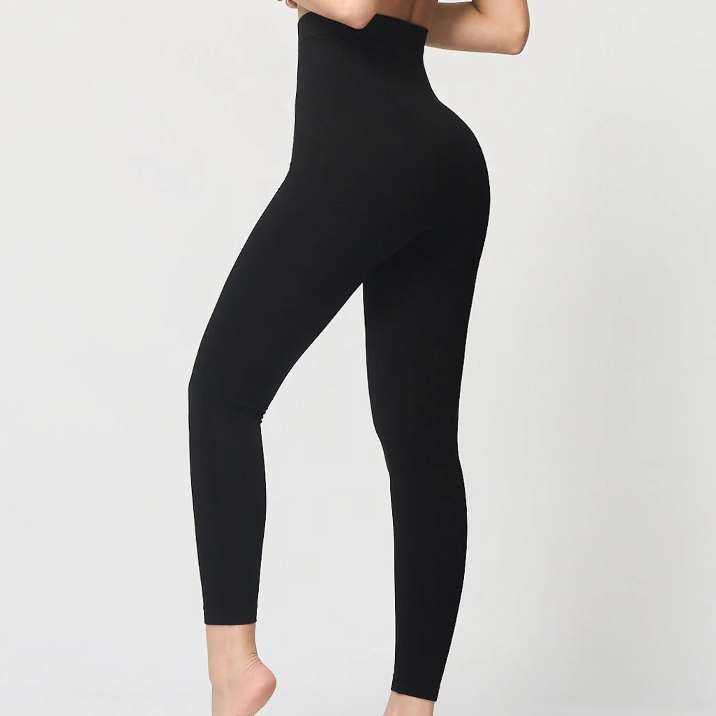 Sømløs shapingleggings med høyt liv - Image 14