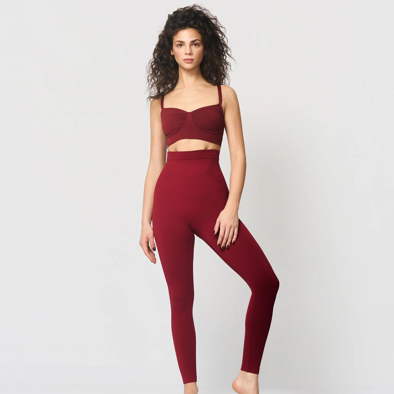 Sømløs shapingleggings med høyt liv - Image 6