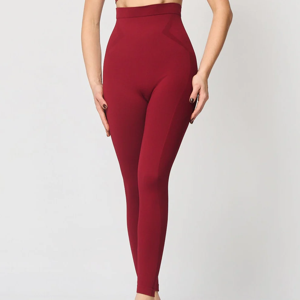 Sømløs shapingleggings med høyt liv - Image 9
