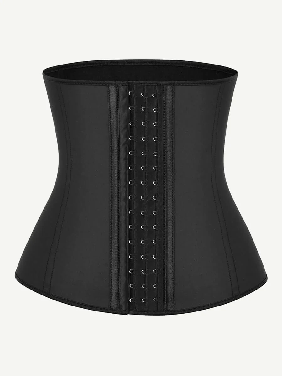 Waist trainer i latex med hekter - Image 4